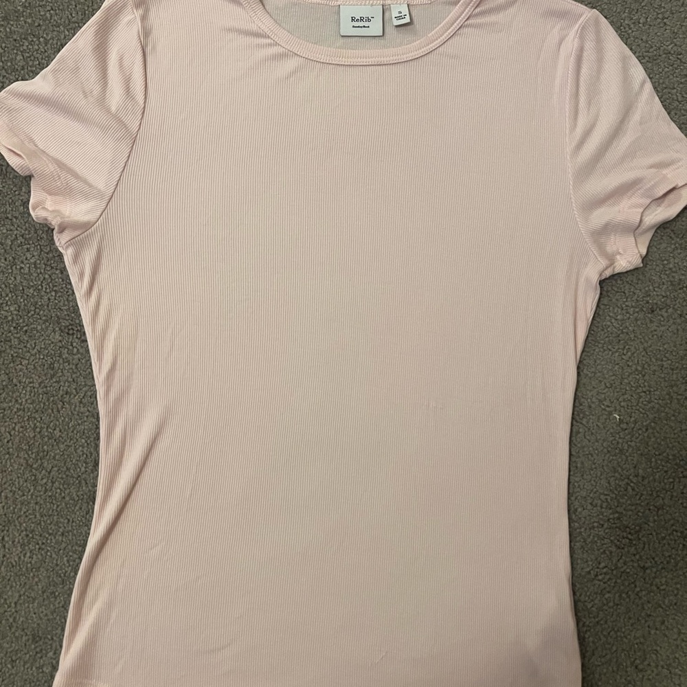 Sunday Best Light Pink Short Sleeve Tee